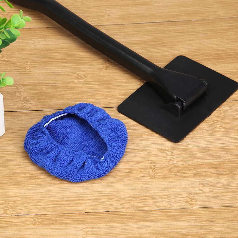 Microfiber Car Window Cleaning Brush Windshield Cleaner (Dark Blue Set)