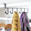 Wrought Iron Towel Wall Hanger Hook Holder Kitchen Door Organizer Storage Rac