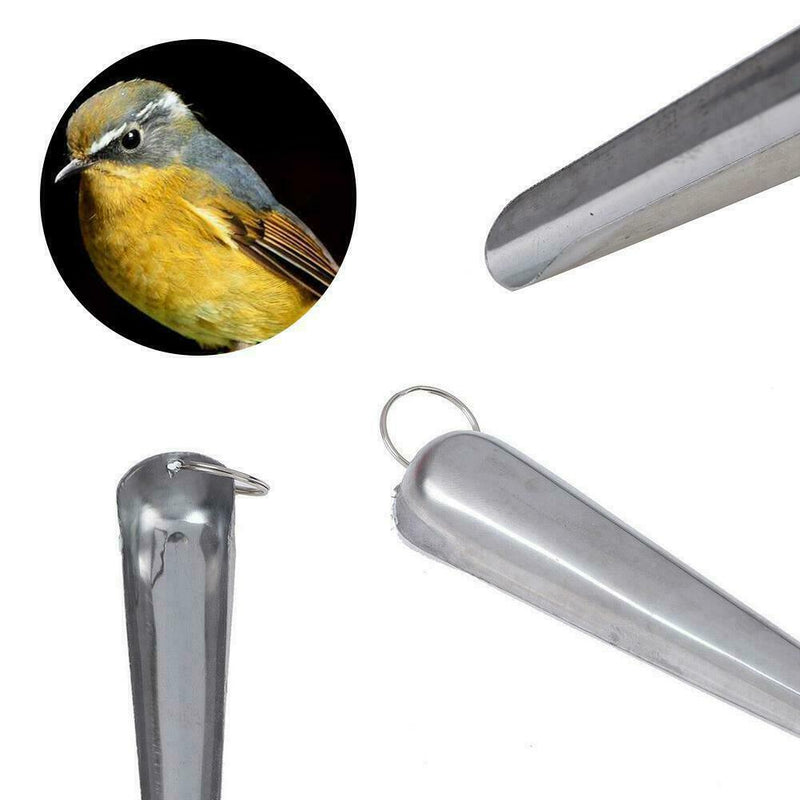 Steel Bird Feeder Adding Scoop Spoon Poultry For Chick e O6U6