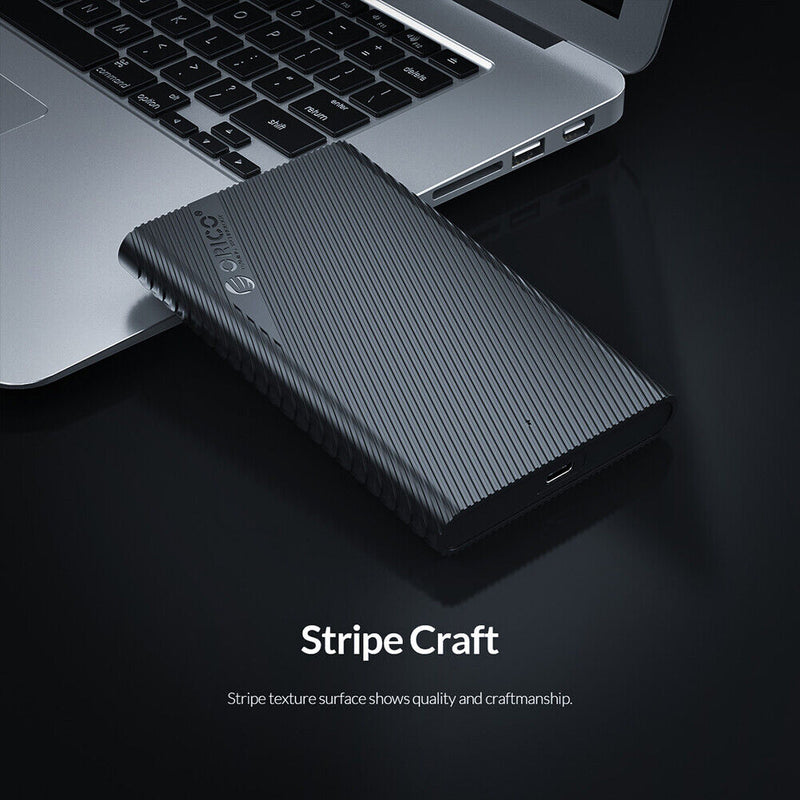 ORICO 2.5 SATA to USB 3.0 C External HDD SSD Enclosure (USB C to USB C)