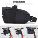 1L Capacity Bicycle Saddle Bag Rainproof MTB Seatpost Rear Tail Storage Pou
