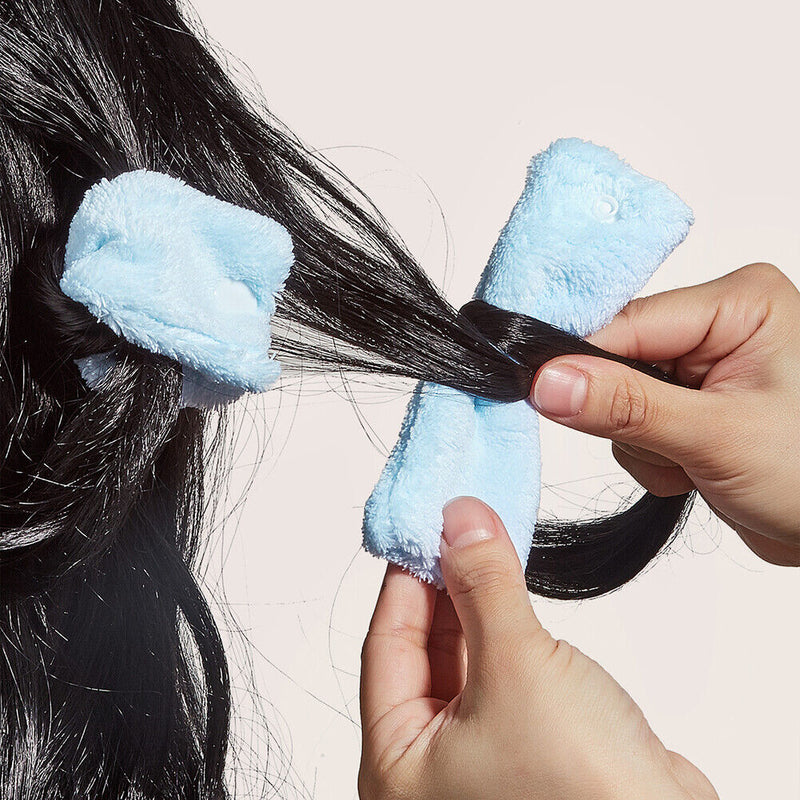 Flexible Hair Silk Roller Set for Sleep Lazy Ribbon Wavy Curly Salon Hair Care