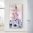 Full Round Drill Color Cartoon Castle Painting Kit DIY Room Decor Wedding Gifts