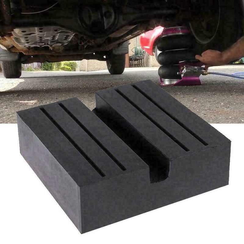 Universal Car Repair Square Slotted Frame Rail Floor F5X3 Hot Rubber Jack D2X9