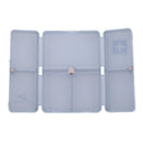 7 Grids Weekly Pill Box Magnet Lid Tablet Storage Box Pill Splitter(Blue)