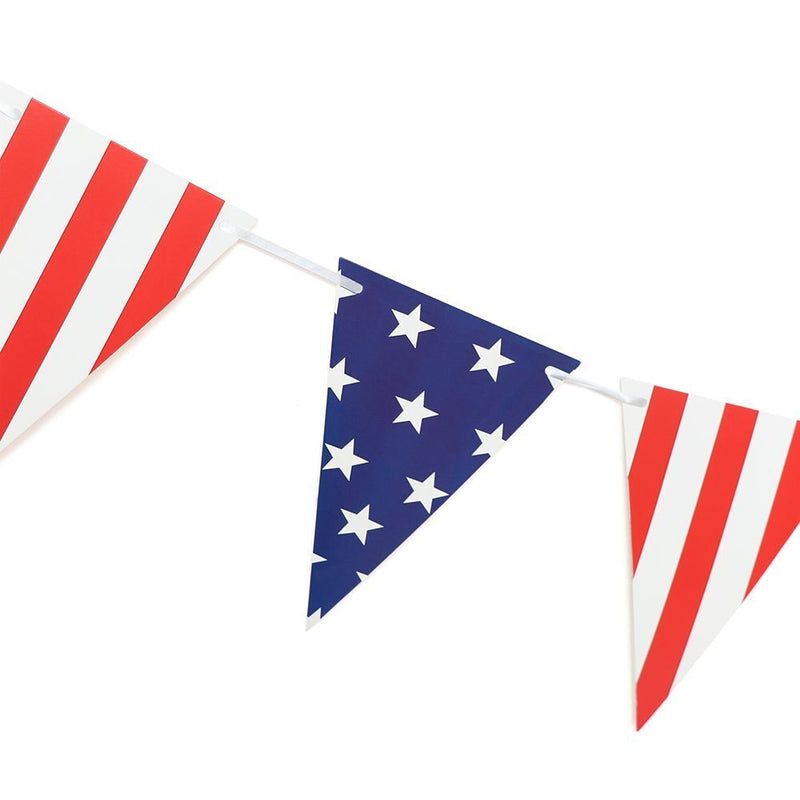 Decoration Flag American Independence Day Bunting Banners Platinum Jubilee
