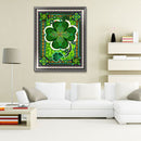 5D DIY Full Drill Diamond Painting Lucky Flower Cross Stitch Embroidery Mosaic