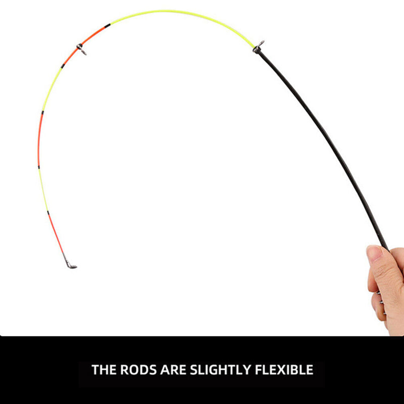 Telescopic Fishing Rod Spinning Fly Carp Feeder Hard Travel Poles (1.8m) Newly