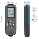 HW-300S 0-2000UM Car Paint Coating Thickness Tester Gauge (Black Vertical) Newly