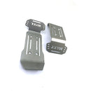 For 1/10 Traxxas MAXX Stainless Steel Chassis Armor Skid Plate Guard Kits