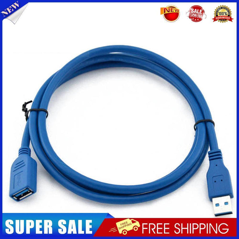 USB 3.0 A Male Plug to Female Socket 1.8M Super Fast Extension Cable Cord