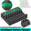 Dock Intelligent Battery Charger For AA AAA NI-CD NI-MH Rechargeable Batteries