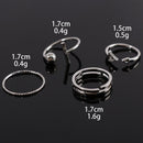 Wedding Engagement Hollow triangle Simplicity Jewelry Open Ring Joint Ring Ring