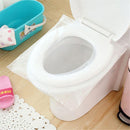 50pcs Disposable Toilet Seat Cover Safety Travel Bathroom Toilet Paper Pad Newly