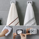 Bathroom Towel Holder Storage Hooks Sucker Wall Rack Washing Cloth Rag Hook