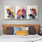 3 Zebra Oil Paint By Numbers Canvas Drawing DIY Coloring Pictures Color Panels