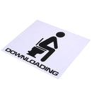 Downloading Toilet Seat Removable Vinyl Bathroom Door Wall Stickers Newly