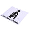 Downloading Toilet Seat Removable Vinyl Bathroom Door Wall Stickers Newly