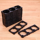 10pcs/lot 32650 3x Battery Holder Bracket Cell Safety Anti Vibration Plasti