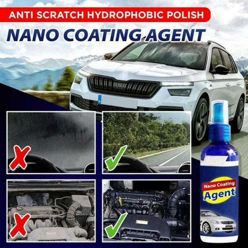 100ML Anti Scratch Hydrophobic Polish Nano Coating 2020 Agent E1J3