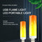 LED USB Flame Lamps Computer Mobile Power Charging Mini Portable Lights