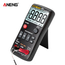 ANENG AN113A Auto Range Digital Multimeter 4000 Count Voltmeter (Black) Newly