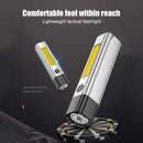 LED COB Flashlight USB Rechargeable 2 Mode Outdoor Camping Cycling Wall