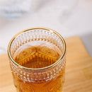 Single Layer Nordic Drinkware Clear Glass Cup Drinking Cup Sunflower Glass Cup