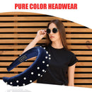 Girls Headband Solid Color Hair Band Headdress Fashion Headwear for Women Gift