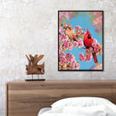 5D DIY Full Round Drill Diamond Painting Flower Bird Animal Decor Handmade Gi