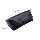 Soft Sunglasses Storage Holder PU Leather Sun Glasses Case Eyeglass Glasses Box