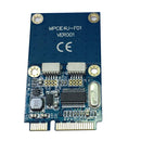 Mini-PCI-E, Dual USB Adapter PCIe to 5 Pin 2 Ports USB2. 0 Converter Card for USB