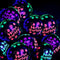 10Pcs 12inch Fluorescent Balloon Glow Luminous Love Heart Latex Balloon\