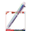 Multicolor Ballpoint Pen - 0.5mm 6 in 1 Retractable Pens for Office School Newly