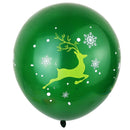 Arch Confetti Balloon Party Banner Decor Latex Balloons Set Merry Christmas