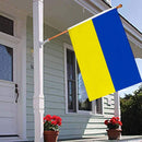 Brass Grommets Garden Flags House Banner Ukraine Flag Ukrainian National Flags