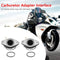Carb Intake Flanges Boat Carburetor Interface Adapter Set for Yamaha XV400 XV500