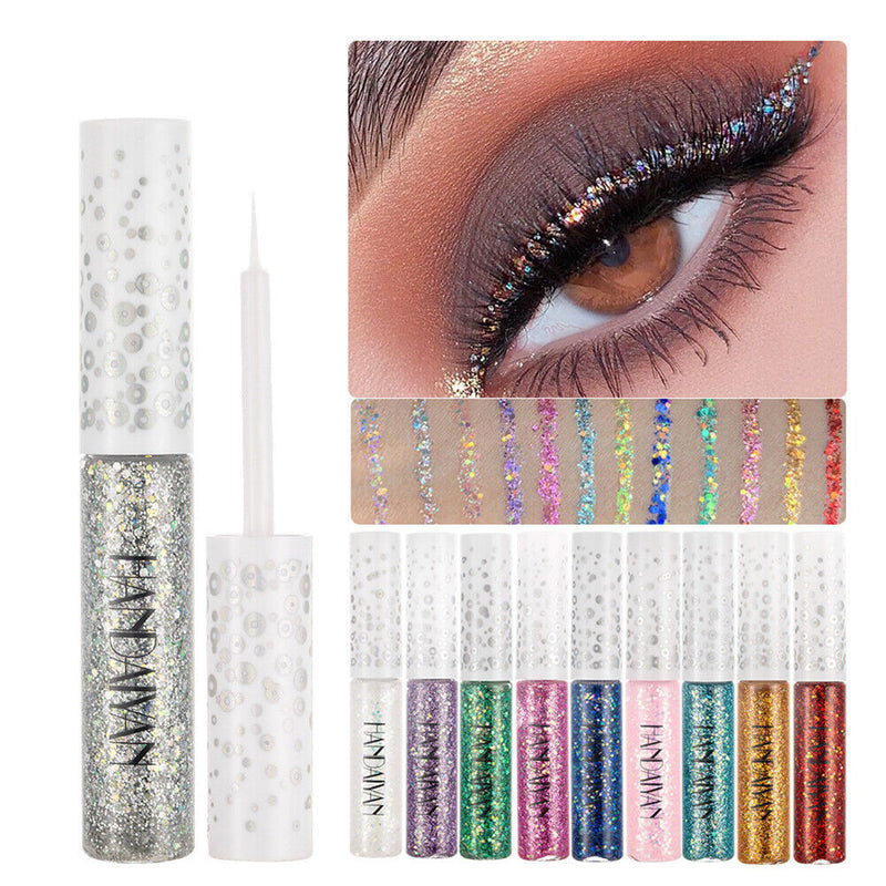 12pcs Eye Cosmetic Eyeliner Waterproof Eyeshadow Pencil Long Lasting Makeup Tool