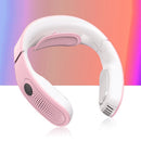 #A Mini Hanging Neckband Fan Portable Cold Air Fan USB Rechargeable Hands Free F
