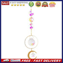 Star Moon Sun Crystal Suncatcher Lighting Accessories Curtain Home Garden Dec
