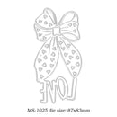 Metal Cutting Dies DIY Scrapbooking Album Paper Cards Craft (Bow MS-1024)
