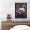 Purple Girl Oil Paint By Numbers Kits Canvas DIY Picture Home Decoration Gifts