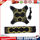 Soccer Ball Training Practice Auxiliary Football Kick Trainer Belt (Yellow)