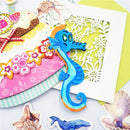 Metal Cutting Dies Stencils for DIY Scrapbooking Photo Album Hippocampus
