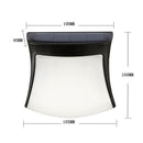 2pcs Solar Light Wall Outdoor Waterproof Lamp Security Light Home Decor