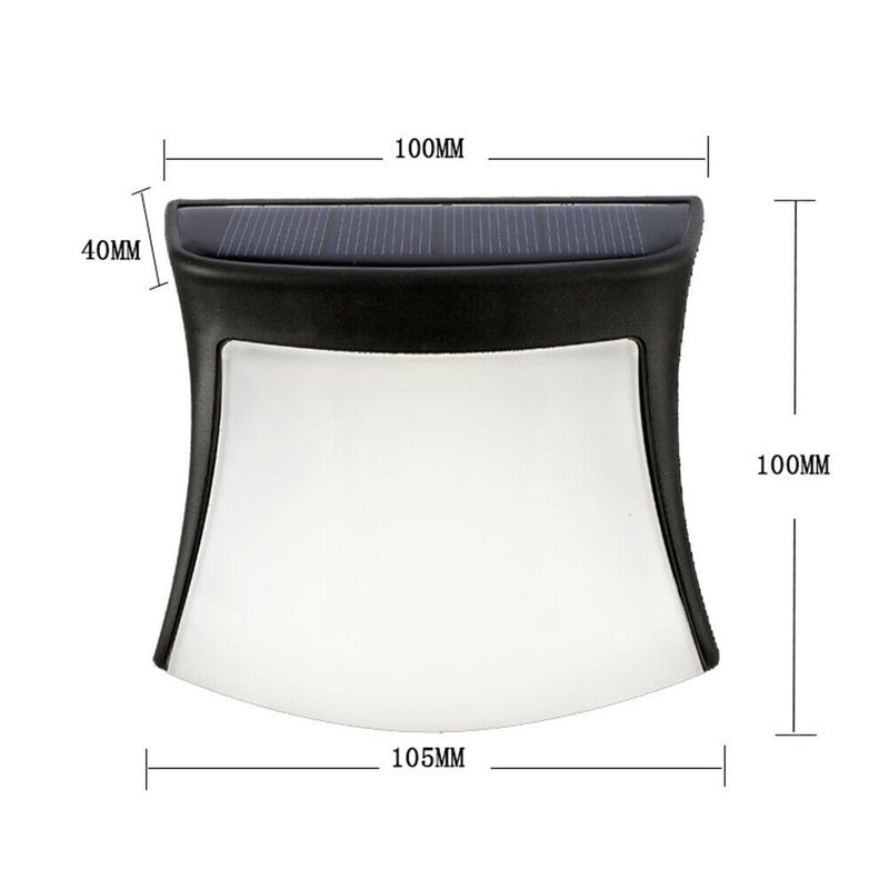 2pcs Solar Light Wall Outdoor Waterproof Lamp Security Light Home Decor