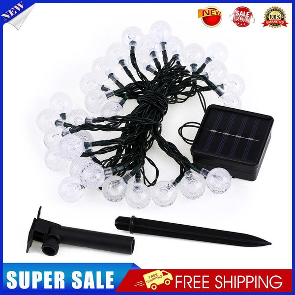 Solar Bulb Fairy String Light Outdoor Patio Garden Party Decor (5m 20LED)
