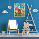 5D Diamond Painting Gnome Full Round Drill Rhinestone DIY Crafts Mosaic Pic