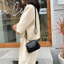 Women Mini PU Totes Shoulder Money Bag Small Stone Pattern Fashion Handbag Purse