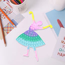 Anti-Stress Dancer Push Bubble Decompression Multifunctional Board Cup Mat Newly